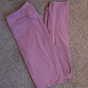 Pink LuLaRoe leggings